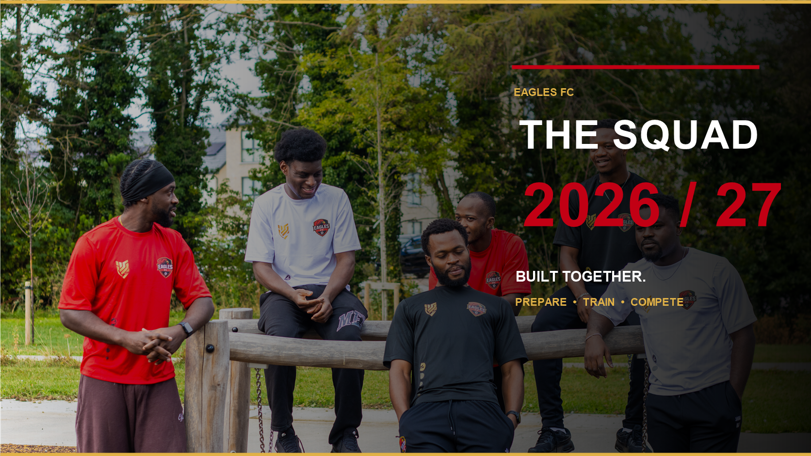 Eagles FC 2026/27 jersey shoot — The Squad