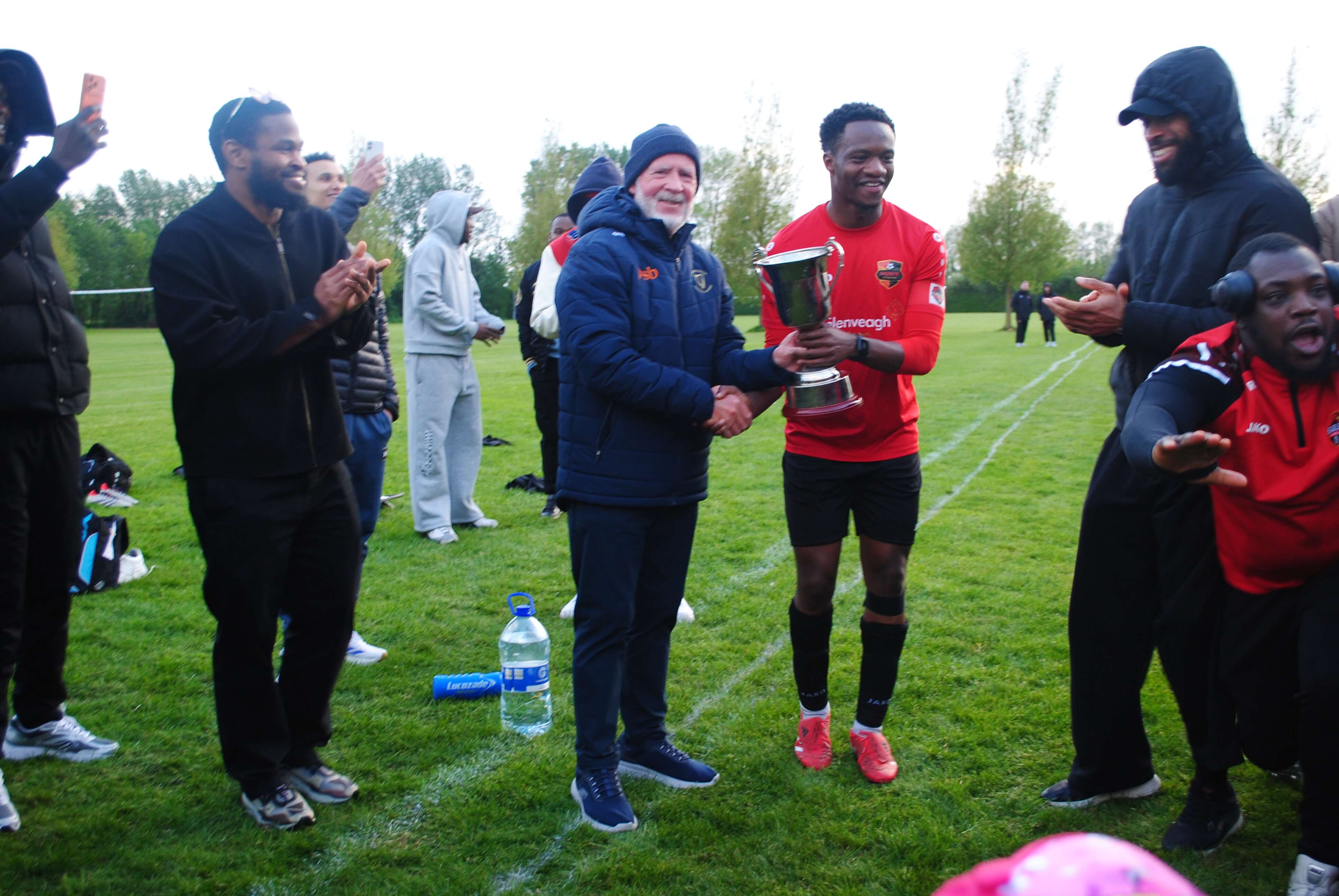 Trophy presentation