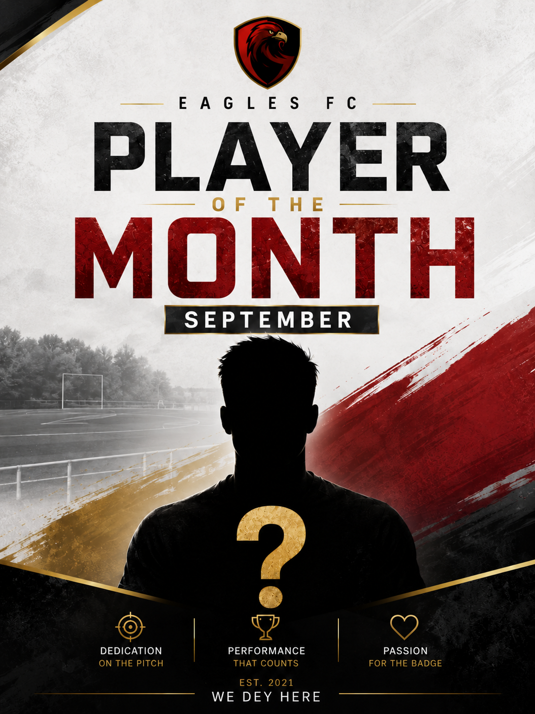 Eagles FC September Player of the Month — player to be announced